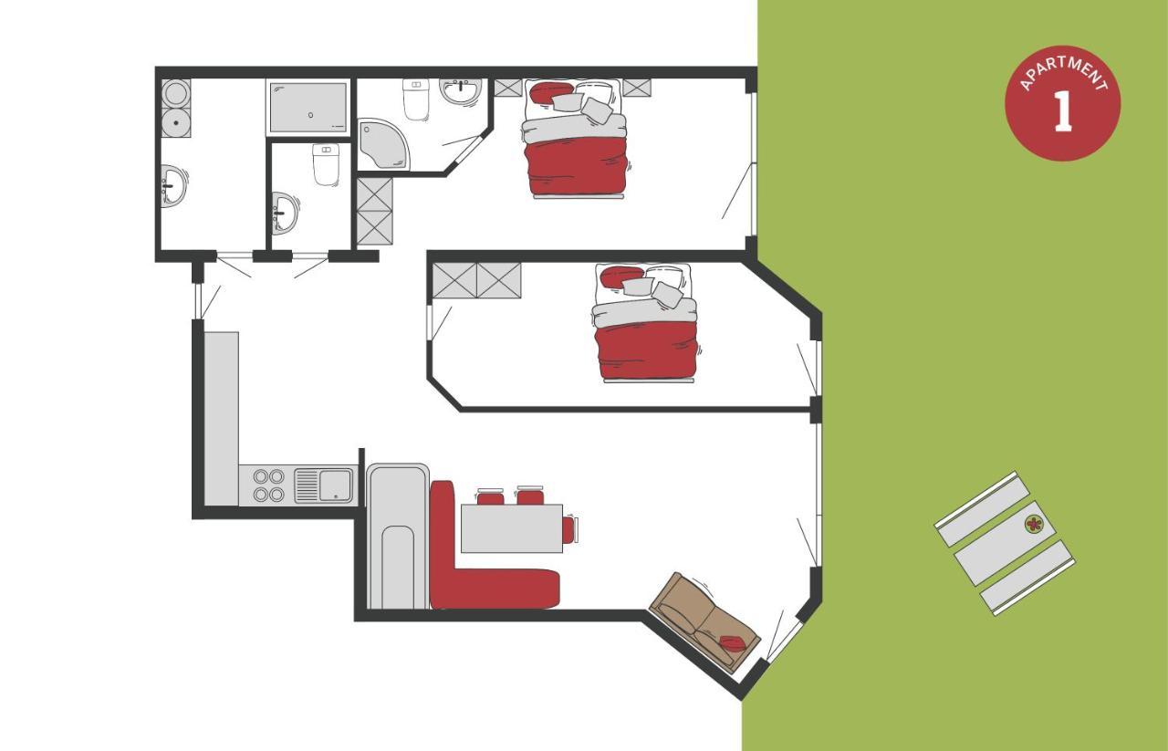 Peil Highend-Basic Apartments San Candido Quarto foto